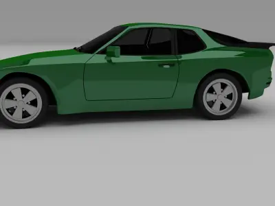 Porsche 944 924 3D model