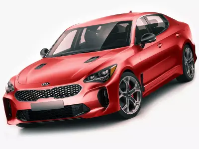 Kia Stinger GT 2017  3D model