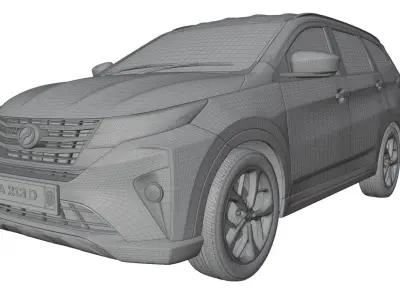 Perodua Aruz 3D model
