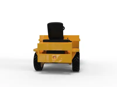 Thwaites 2 tone Dumper Truck 3D print model