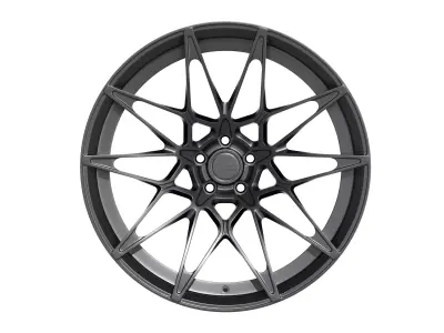 AL13 DM004 car rim Low-poly 3D model