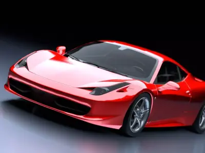 Ferrari 458 Italia 3D model buy