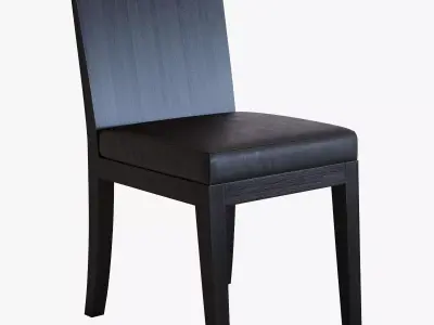 Hermes Padded Chair 3D model