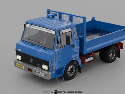 SNVI Sonacome K66 Truck 3D model