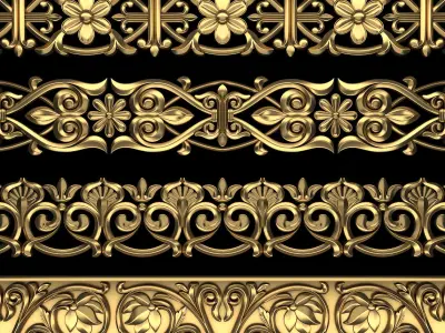 Path Ornament Pack 18 3D model