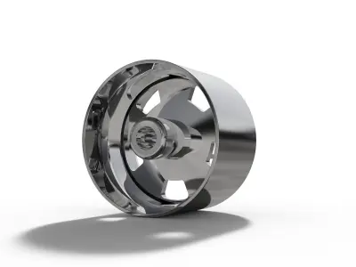 BILLET SPECIALATIES LEGACY WHEEL  3D print model