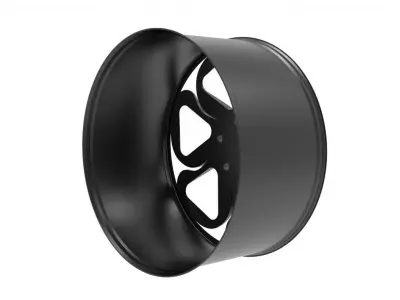 car wheel rim design 3D print model