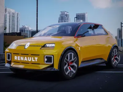 Renault 5 EV Prototype 3D model