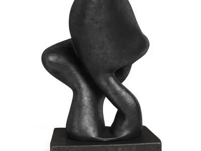 Pierre Martinon Circa  2000  sculpture 3D model