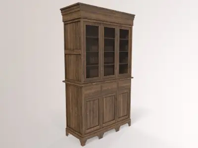 1930s Cabinet Low-poly 3D model