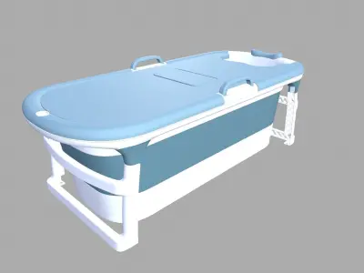 Foldable Bath Tub 3D model