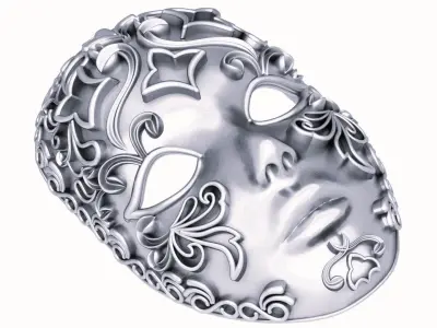 mask pendant 3D print model