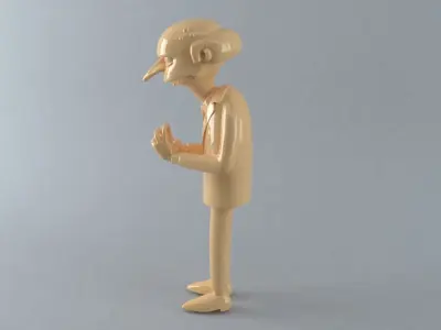 Burns The Simpsons 3D print model