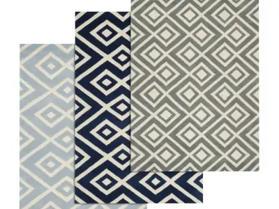 Rug Set 2370 3D model