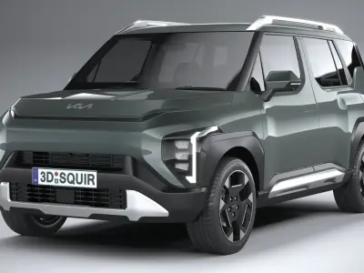 KIA Syros 2025 3D model
