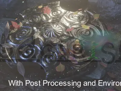 Shield Low Poly PBR and games ready Low-poly 3D model