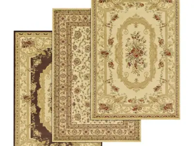 Rug Set 1841 3D model