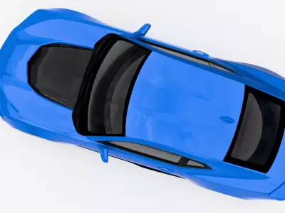 Chevrolet Camaro ZL1 Low-poly 3D model order