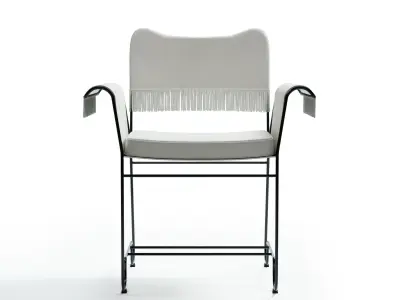 Gubi Tropique Dining Chair all modifications 3D model