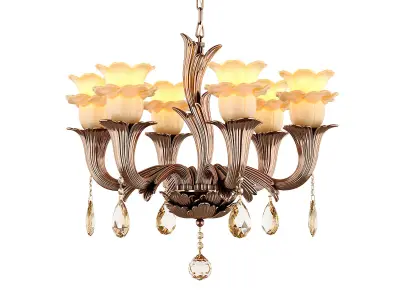 MD 76001-6 Osgona Chandelier 3D model