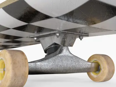 GRUNDFORM - Skateboard Set 3D model