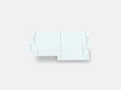 BERGSHULT - PERSHULT Wall shelf combination 1 3D model