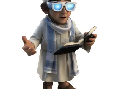 Fantasy Library Characters Collection 3D print model