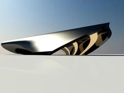 Architectural shape 3D model buy