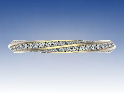 Ring Everlasting Love 3D print model