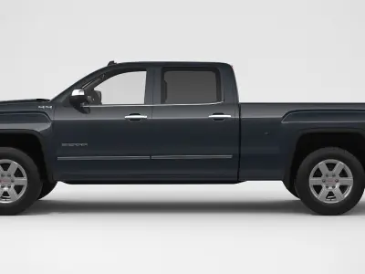 2018 GMC Sierra 1500 Crew Cab 3D model