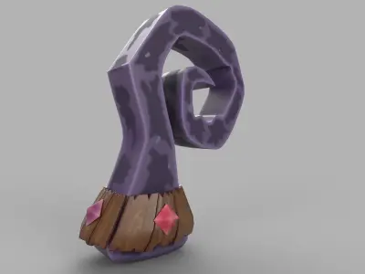 Fictional prop Low-poly 3D model