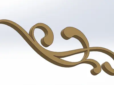 Ornament - Design F2 3D print model