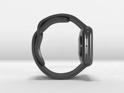  Apple Watch 4 Series Space Gray 3D model