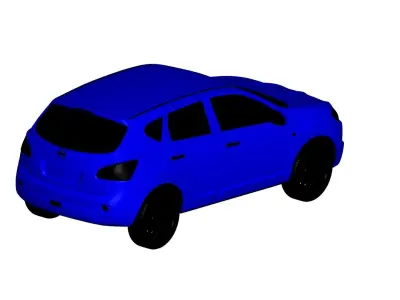 Nissan Qashqai  3D model