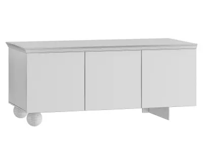 MOMENTI BOVARY Cabinet for living room 3D model