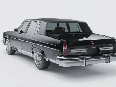1981 Oldsmobile 98 Regency Sedan 3D model