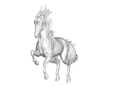 Horse 3D model 13