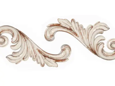 Classic carved 125 3D model