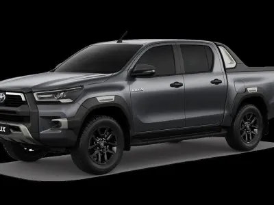 TOYOTA HILUX 2022 Low-poly 3D model