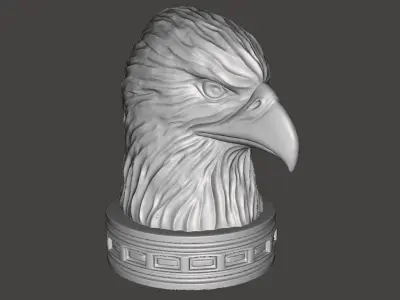 Eagle Head 3D print model