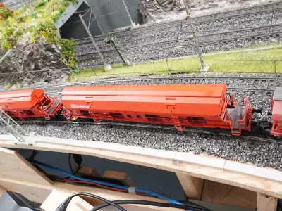 Pre supported Tads 960 self unloading freight car 3D print model