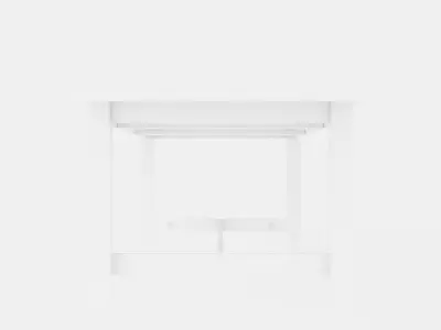 Altea Extensionable Dining Table Low-poly 3D model