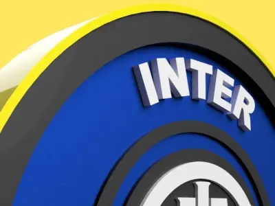 Inter milan foot ball club 3D model