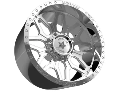 AMERICAN RACING CK01 ASSAULT CC WHEEL 3D print model