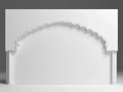 Indian Arch 3D model