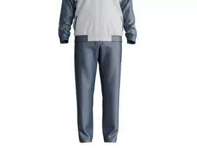 Tracksuit 2 Low-poly 3D model