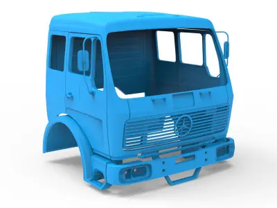 Mercedes Benz NG 1632 3D print model