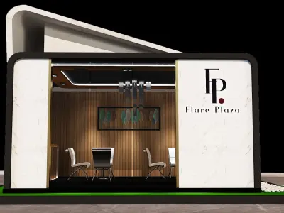  Show Room Store Exhibition a670 d 3D model