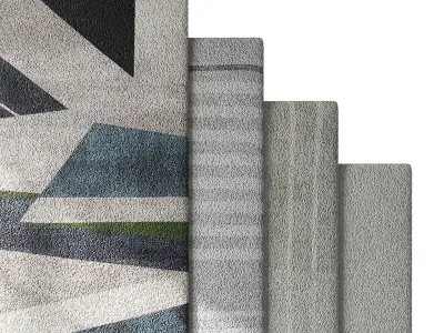 Carpet set 42 3D model