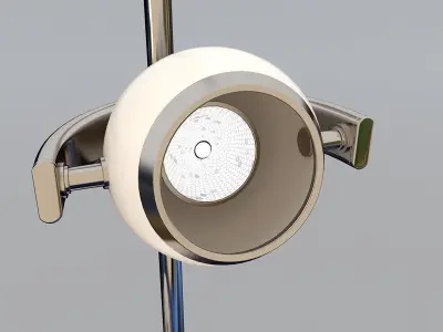 Modern Designer Lamp 3D model